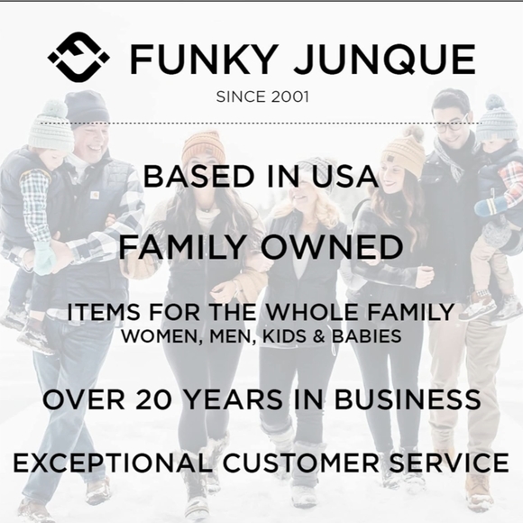 NWT Funky Junque Toddler Cable Knit Pom Winter Hat ivory confetti m-l - Picture 3 of 7